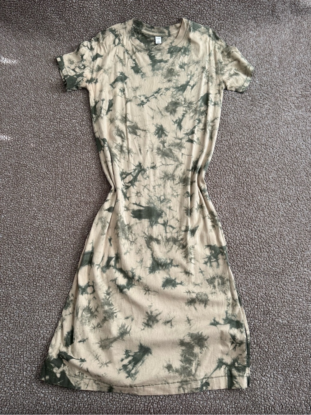Old Navy Tie-Dye Maxi Shirt Dress